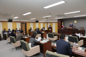 청도군의회, 임시회서 안건 23건 의결