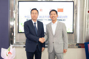 구미 온 중국 광안시장 일행 산업협력 모색
