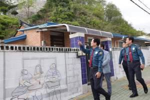 김철문 경북경찰청장, 영주 여성ㆍ아동 안심귀갓길 점검