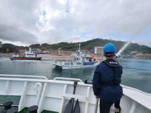영덕군, 어선 화재 대응 민·관·군 합동훈련