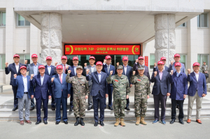 포항 지역 기관단체장, 군 장병 격려ㆍ위로금 전달