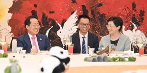 홍준표 대구시장, 스샤오린 청두시 당 서기와 회동