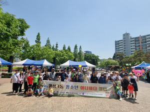 안심3동 우리마을교육나눔, 자원순환 아나바다 장터 열어