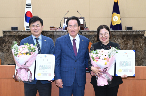 김보경ㆍ양은숙 대구시 달성군의원 거버넌스 지방정치 대상 수상