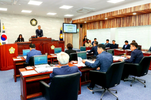 울릉군의회, 제278회 임시회…추경안 등 심의