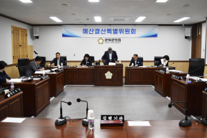 대구시 군위군의회 예산결산특별위원회, 2차 추경 심사 진행