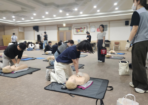 대구 북구보건소, 공무원 대상 심폐소생술 교육