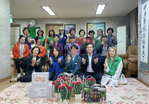김천시 율곡동, 어버이날 맞아 경로당에 안부 인사