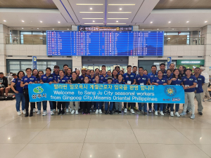 상주시, MOU 체결 2차 계절근로자 69명 입국