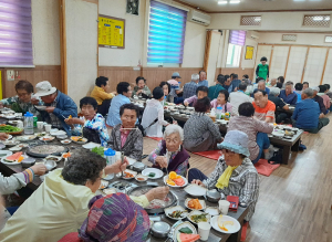 황우촌 안동시 풍산점, 지역 내 어르신에 정성 가득한 식사 대접
