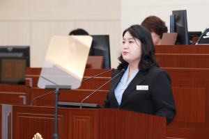 김새롬 안동시의원, 248회 임시회 본회의서 5분 자유발언