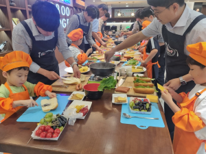 경북도, 자녀와 함께하는 아빠 요리교실 호응