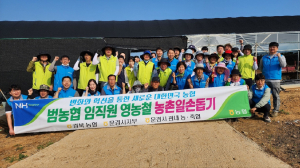 경북농협, 농번기 농촌일손돕기 앞장