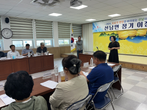 성주군 선남면, 주민자치위원회 회의