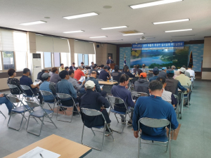 한국도공 상주지사, 중부내륙선 상주화물차 휴쉼터 설치 주민설명회