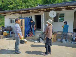 예천군 호명읍, 서당마을서 독거노인 주거환경 봉사