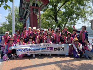 생활개선안동시연합회, 월영교 일대 환경정화활동