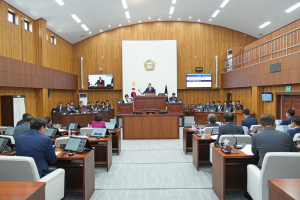 경주시의회, 제282회 제1차 정례회 개회