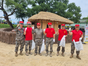 해병대예천군전우회, 삼강문화단지 환경정화