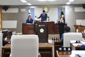 대구시 군위군의회, 제281회 정례회 개회