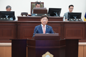 박주학 영천시의원, 정례회서 자유발언