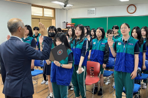 적십자사 경북지사, 포항 창포중학교 청소년적십자RCY 창단