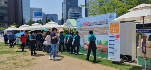 의성군과 함께하는 동행마켓…우수 농특산물 인기