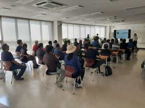 울진군, 물놀이안전지킴이 역량강화 안전교육