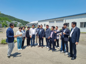 구미시의회 산업건설위, 선산출장소 찾아 행정사무감사