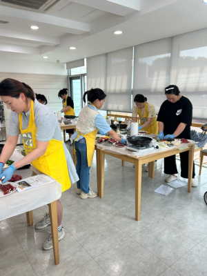 영양군보건소, 맛보고 배우는 ‘요리교실’