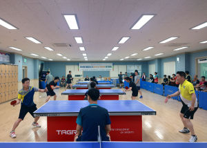 6개 읍ㆍ면 모여 ‘영양군수기 탁구대회’