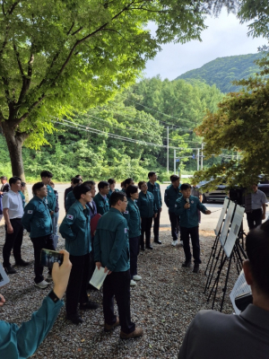 송미령 농림축산식품부 장관, 상주시 ASF 방역실태 점검
