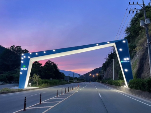 대구시 달성군, 가창면 관문 상징조형물 설치 완료
