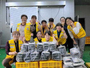 봉화 소천면 적십자봉사회, 반찬 나눔