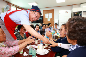 울진군, ‘참 좋은 사랑의 밥차’ 재능나눔 활동
