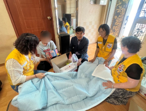 적십자사 경북지사, 재난취약계층 여름이불세트 1200세트 지원