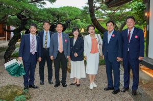 주낙영 경주시장, 경주 찾은 입헌민주당 한일우호의원들과 회동