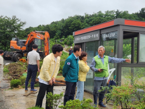 영천시, 집중호우 피해 신속 복구 팔 걷었다