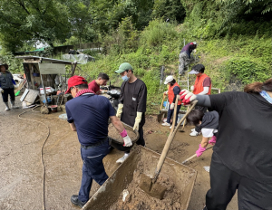 구미 상모사곡동, 자생단체와 수해 복구에 구슬땀