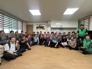 김천시, 대곡동 경로당 이용 어르신 방문 안부 확인