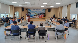 김천시 남면 이장협의회, 7월 정기회의 개최
