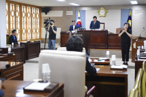 대구시 군위군의회, 후반기 첫 임시회 개회