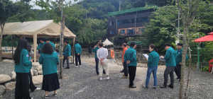 대구시 군위군, 동산계곡 합동단속 T/F팀 대책회의