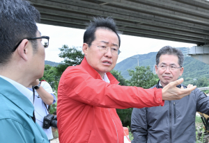 홍준표 대구시장 “시 전역 풍수해 대비 태세 강화”