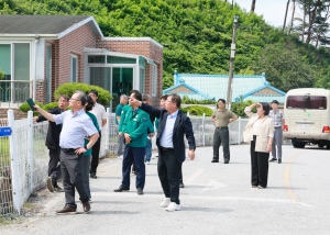 울진군의회 하절기 재해위험지구 점검