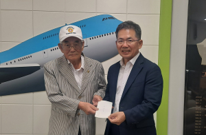 김동수 6ㆍ25참전유공자회 회장, 성금 기탁