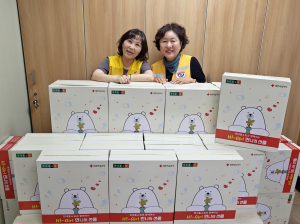 대구적십자사, 현대홈쇼핑 후원 언니의 선물 위생용품 지원사업