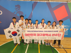 대구태권도선수단, 멕시코 ‘ICG’서 두각