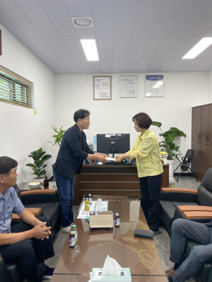 영양군 이장연합회, 입암면 수해복구 성금