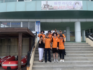 영덕소방서, 119시민수상구조대 현장 격려